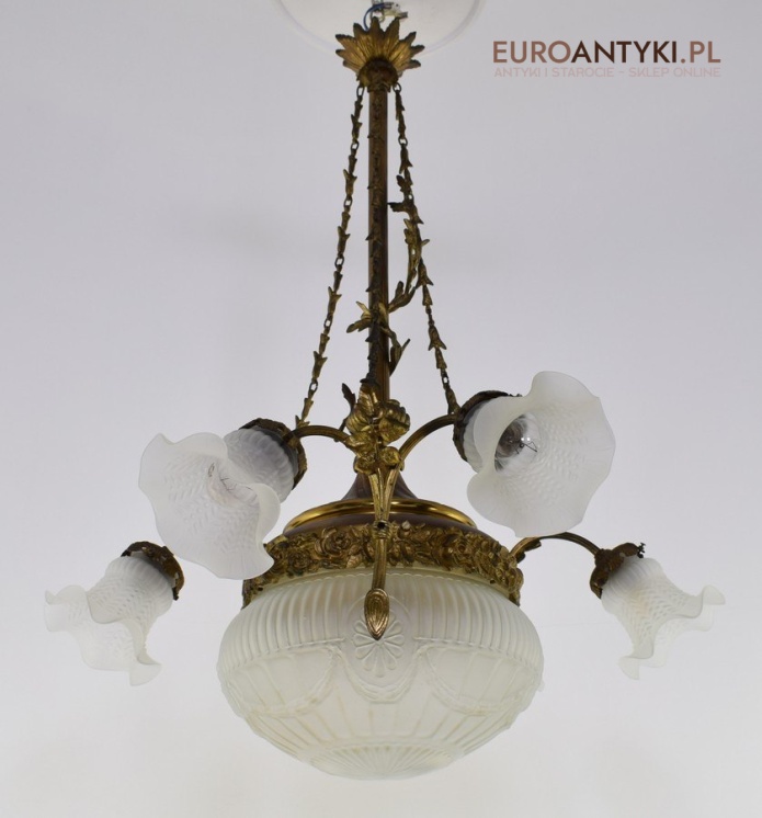 żyrandol secesyjny żyrandol secesyjny